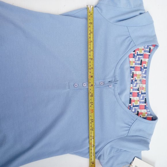 Royal Robbins Womens Essential Henley Top - Medium - New - Q70113 - Picture 7 of 8